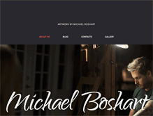Tablet Screenshot of michaelboshart.com
